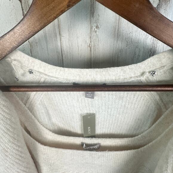 NWT J Crew Sweater Tank Set 2XL Merino Wool Alpaca Quiet Luxury Academia Preppy - Picture 12 of 16